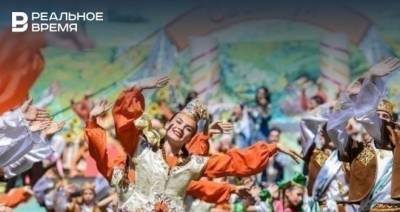 Соцсети: в Татарстане во время празднования Сабантуя запряженная лошадь влетела в толпу