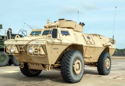 Армия Косово получила от США партию бронированных машин M-1117 ASV 4x4