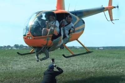 СК завел дело из-за видео с примотанным к вертолету мужчиной