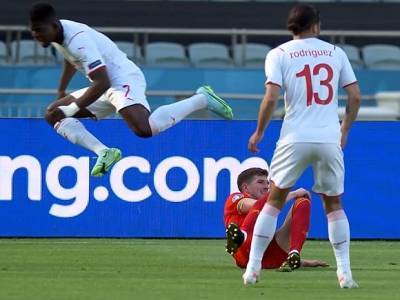 Вторая игра Евро-2020 завершилась в Баку ничьей между Уэльсом и Швейцарией