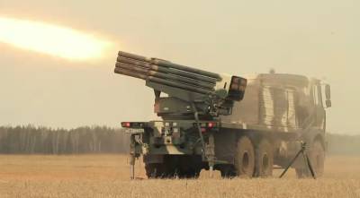 В Беларуси подходит к концу испытание новой РСЗО «БелГрад-2»