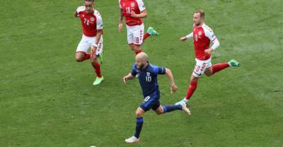 Финляндия обыграла Данию в возобновлённом матче на Евро-2020