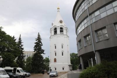 В нижегородском кремле открыли колокольню Спасо-Преображенского собора