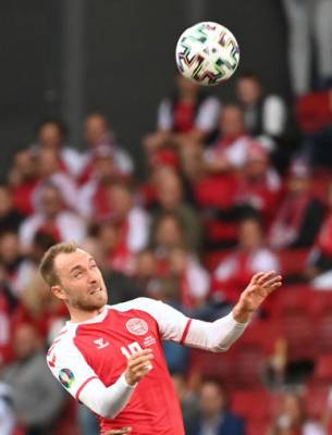 Футболист сборной Дании Эриксен признан лучшим игроком матча с Финляндией