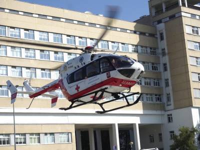 Вертолет эвакуировал из ТиНАО в больницу мужчину с инфарктом