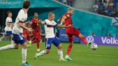 Россия проиграла шесть из восьми матчей против Бельгии
