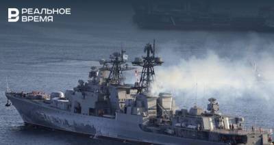 В Тихом океане проходит учение с российскими боевыми кораблями