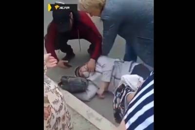 Иномарка сбила женщину на пешеходном переходе в Новосибирске