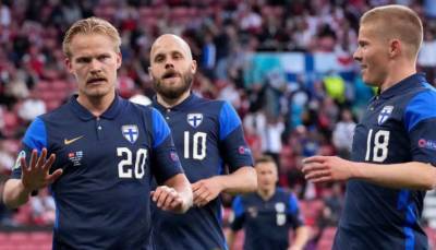 Евро-2020: Финляндия минимально обыграла Данию