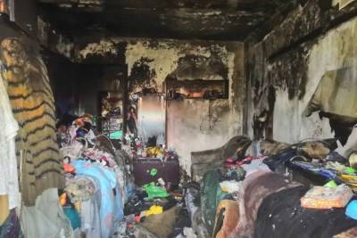 В Ярцево при пожаре в собственной квартире погибла женщина