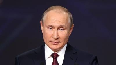 Путин назвал темы переговоров с Байденом