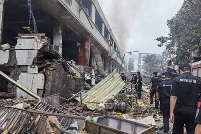 В Китае в результате взрыва на рынке погибло 11 человек