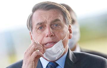 Президент Бразилии не надел маску и поплатился за это