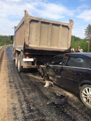 Водителей легковушек увезли в больницу после массового ДТП на трассе Вологда-Медвежьегорск