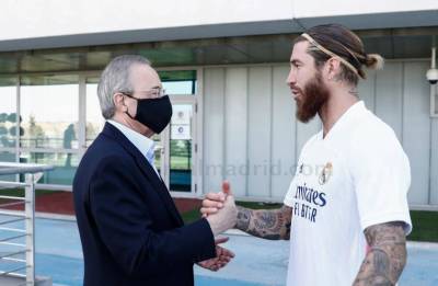 ​Рамос возобновил переговоры с Реалом о новом контракте
