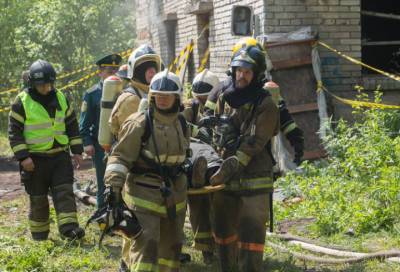 Добровольные спасатели отрабатывают навыки в Ленобласти