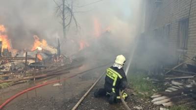 Пламя охватило 1500 "квадратов" - в Екатеринбурге полыхают несколько многоквартирных домов, машины и склады