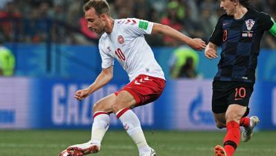 Игроки сборной Дании получили психологическую помощь после инцидента с Эриксеном