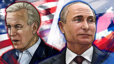 Американцы высмеяли обложку Time ко встрече Путина и Байдена