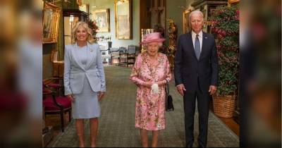 Джо та Джилл Байден побували на чаюванні у королеви Єлизавети II