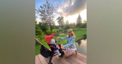 У 8-месячного сына Плющенко и Рудковской появился аккаунт в Instagram