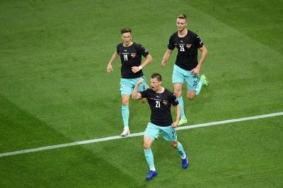 Австрия вырвала победу у Северной Македонии в матче группового этапа Евро