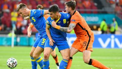 Нидерланды вырвали победу в матче с Украиной на Евро-2020