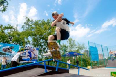 Скейт-парк открылся во Владивостоке после ремонта