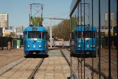 Трамвайный маршрут на востоке Москвы изменят с 15 июня