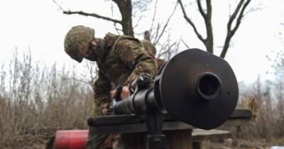 На Донбассе российские наемники из гранатометов обстреляли позиции ВСУ
