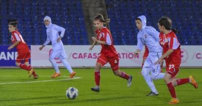 Женская молодежная сборная Таджикистана (U-20) провела второй матч на чемпионате CAFA-2021