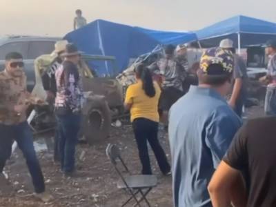 На гонках в Техасе машина влетела в толпу зрителей, сообщают о 29 пострадавших