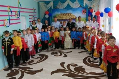 В Красноармейском районе открыли первый казачий детсад