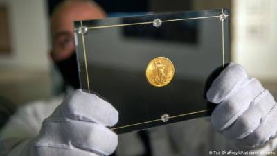 В США золотую монету 1933 года продали за рекордные $18,9 миллиона (фото)