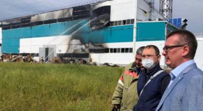 Сити-менеджер Новочебоксарска показал последствия пожара на «Химпроме»