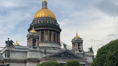 Синоптики прогнозируют в Петербурге понедельник без осадков