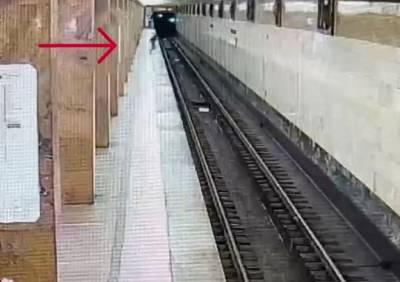 В московском метро под колесами поезда погибла девушка