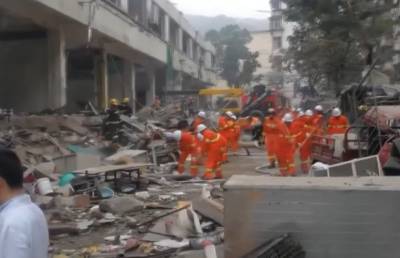 В Китае растет количество жертв в результате взрыва газа в провинции Хубэй