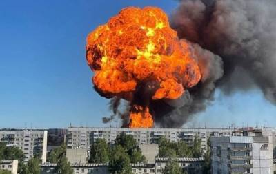 В России взорвалась АЗС. Пострадали 16 человек, огонь не могут потушить