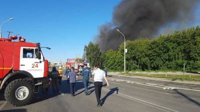 Число пострадавших при пожаре на АЗС в Новосибирске возросло до 21