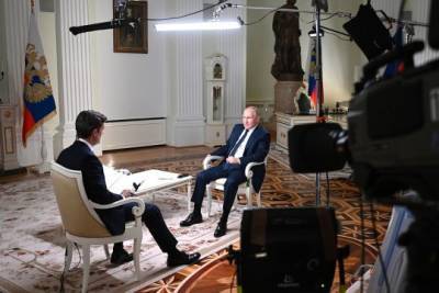 Интервью Владимира Путина американской телекомпании NBC