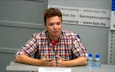 "У меня все отлично": Протасевич выступил на пресс-конференции