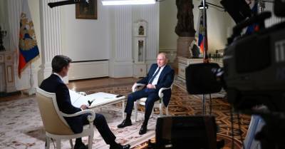 "У нас нет привычки убивать". Главное из интервью Путина Эн-би-си о Навальном, Байдене и отношениях с США