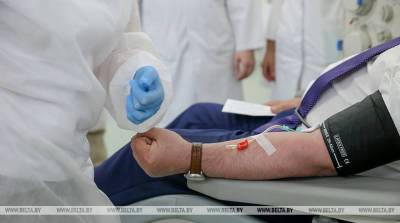 В Беларуси донорами крови за неделю стали около 580 сотрудников и волонтеров Красного Креста