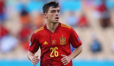 Педри стал самым молодым игроком сборной Испании, сыгравшим на Евро
