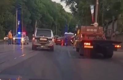 Из-за чего произошло массовое ДТП в центре Смоленска и кто пострадал