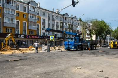 Изменение логистики и дополнительное озеленение - ремонт улицы Зегеля идет полным ходом