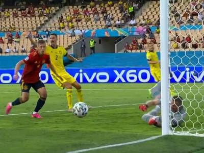 Швеция «перетерпела» Испанию, сыграв с ней 0:0 на Евро