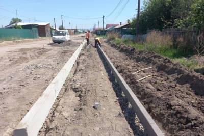 Пять участков дорог на Левом берегу в Улан-Удэ ремонтируют по нацпроекту