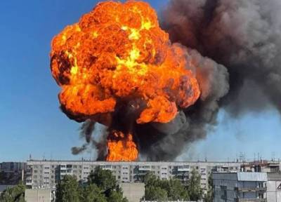 Двое спасателей, двое детей: при пожаре на АЗС в Новосибирске ранены 33 человека
